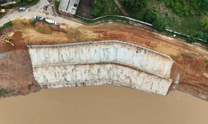 Deracre informa situação da obra da Orla do Rio Acre em Brasileia e aguarda regularização de convênio federal para prosseguir