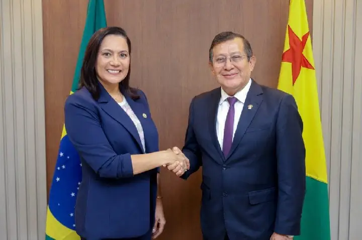 Governadora em exercício Mailza recebe deputado do Peru e fortalece agenda de integração para ampliar exportações entre Brasil e o país andino