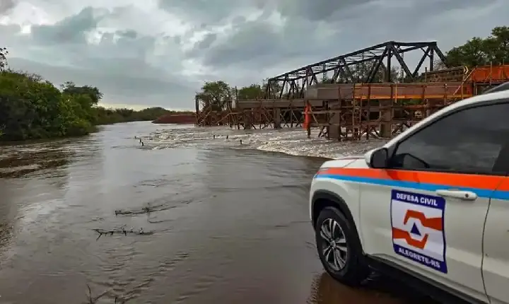 Rio Grande do Sul tem 206 cidades afetadas por fortes chuvas