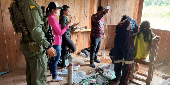 Em ação integrada entre Samu e Ciopaer, Estado resgata criança indígena acometida por pneumonia em Feijó