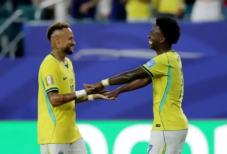 Vini Jr. brilha e Brasil se classifica em 1º com 3x0 sobre a Escócia