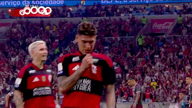 Carrascal marca o único gol de vitória rubro-negra no Maracanã